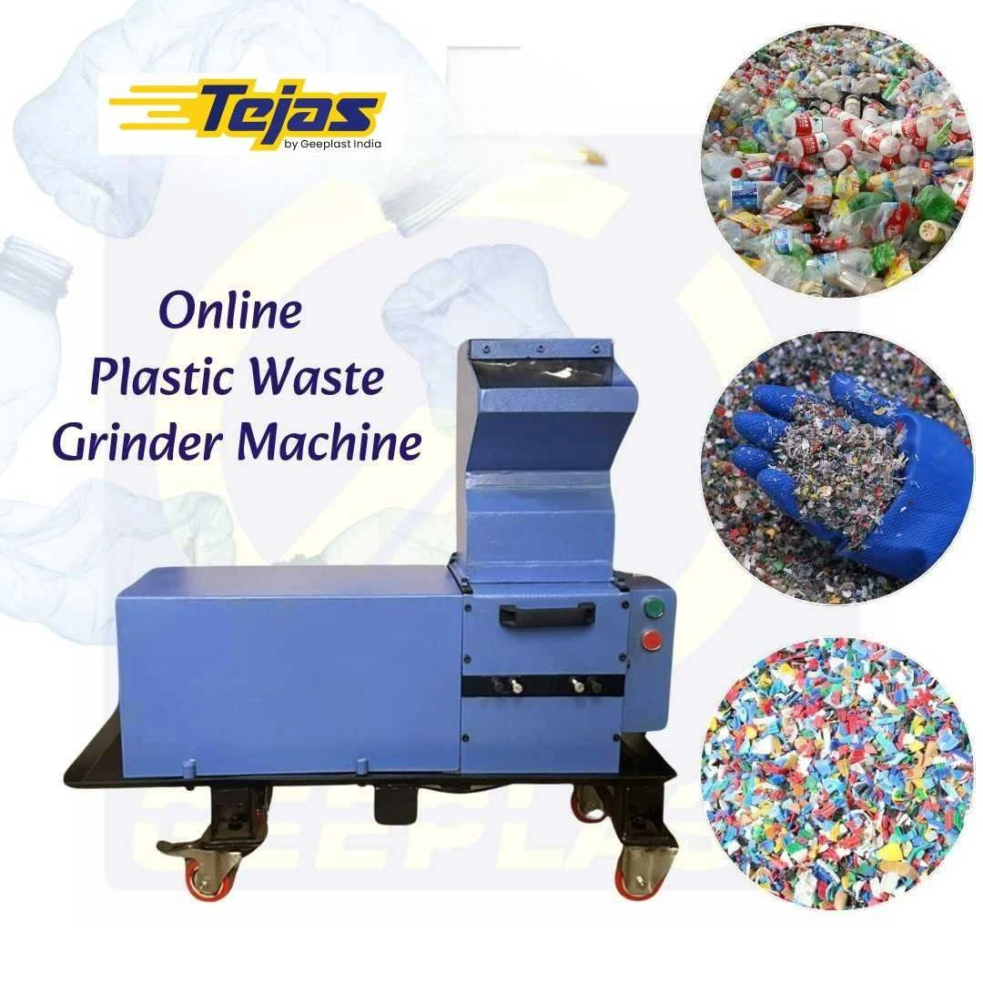 Online Plastic Waste Grinder Machine